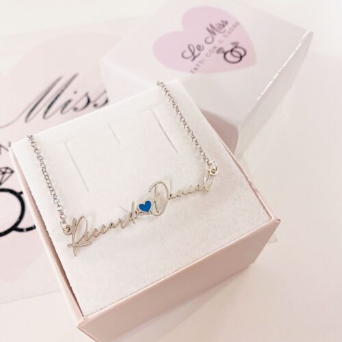 Collana doppio nome
