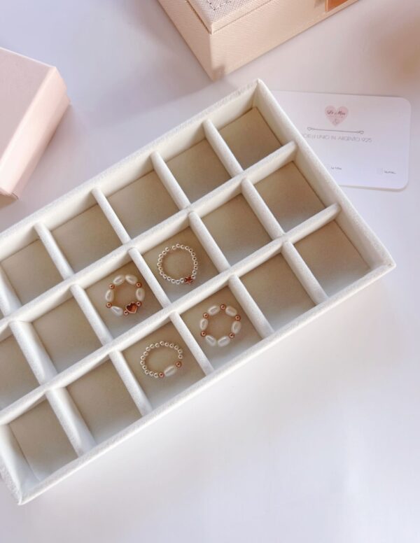 Anelli perle elastici