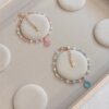 Bracciali maglia Rosario con goccia - immagine 2