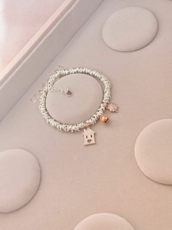 Bracciale nodini happy family - immagine 3