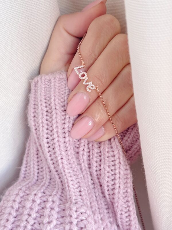 Collana love zirconi - immagine 2
