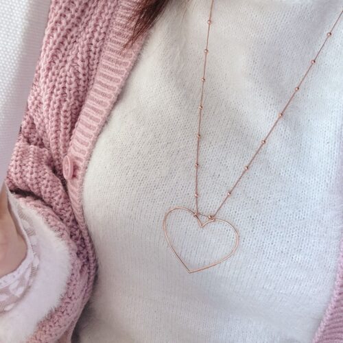 Collana cuore extra big