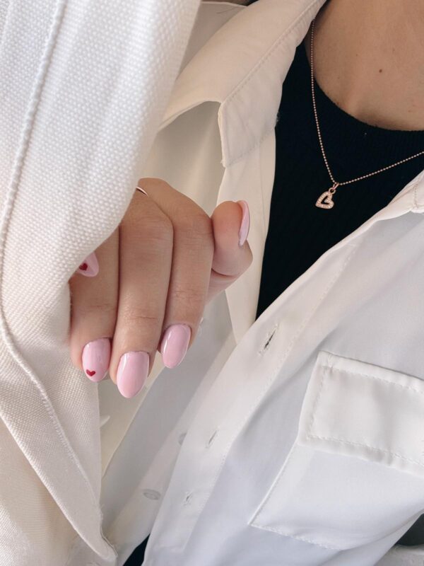 Collana cuore amorino - immagine 2