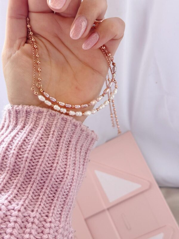 Collana connettore perle