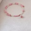 Collana quarzo rosa e bianco - immagine 3