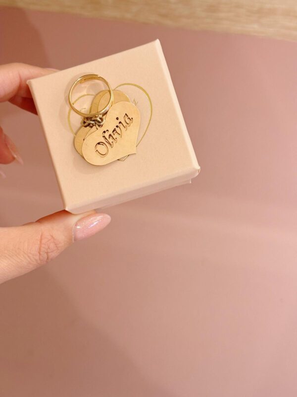 Anello cuori big pendenti - immagine 3
