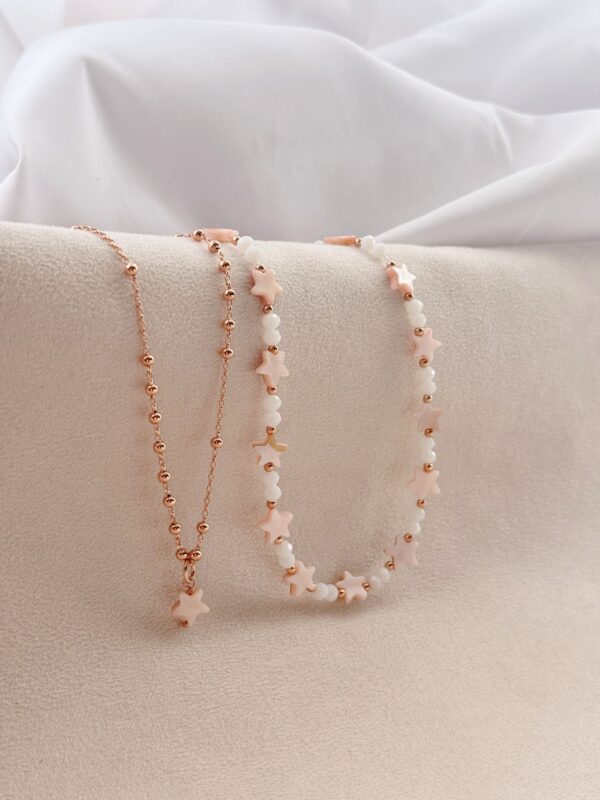 Collana stellina di pietra - immagine 2