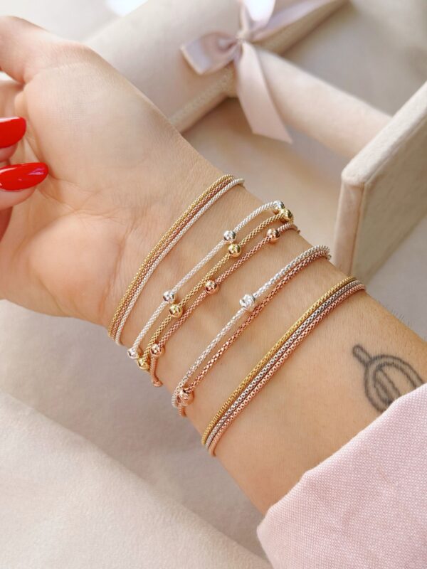 Bracciale doppio diamantato - immagine 2