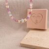 Collana pietre quarzo stella marina connettore - immagine 3