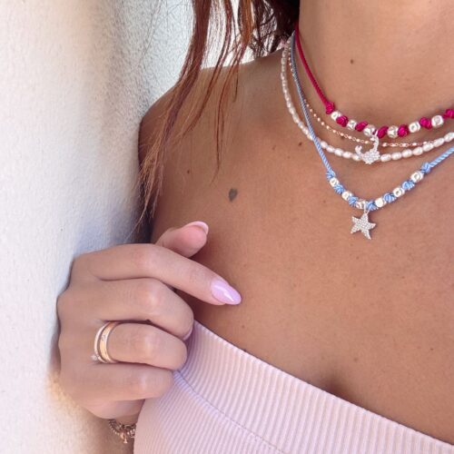 Collana nodi intrecciati
